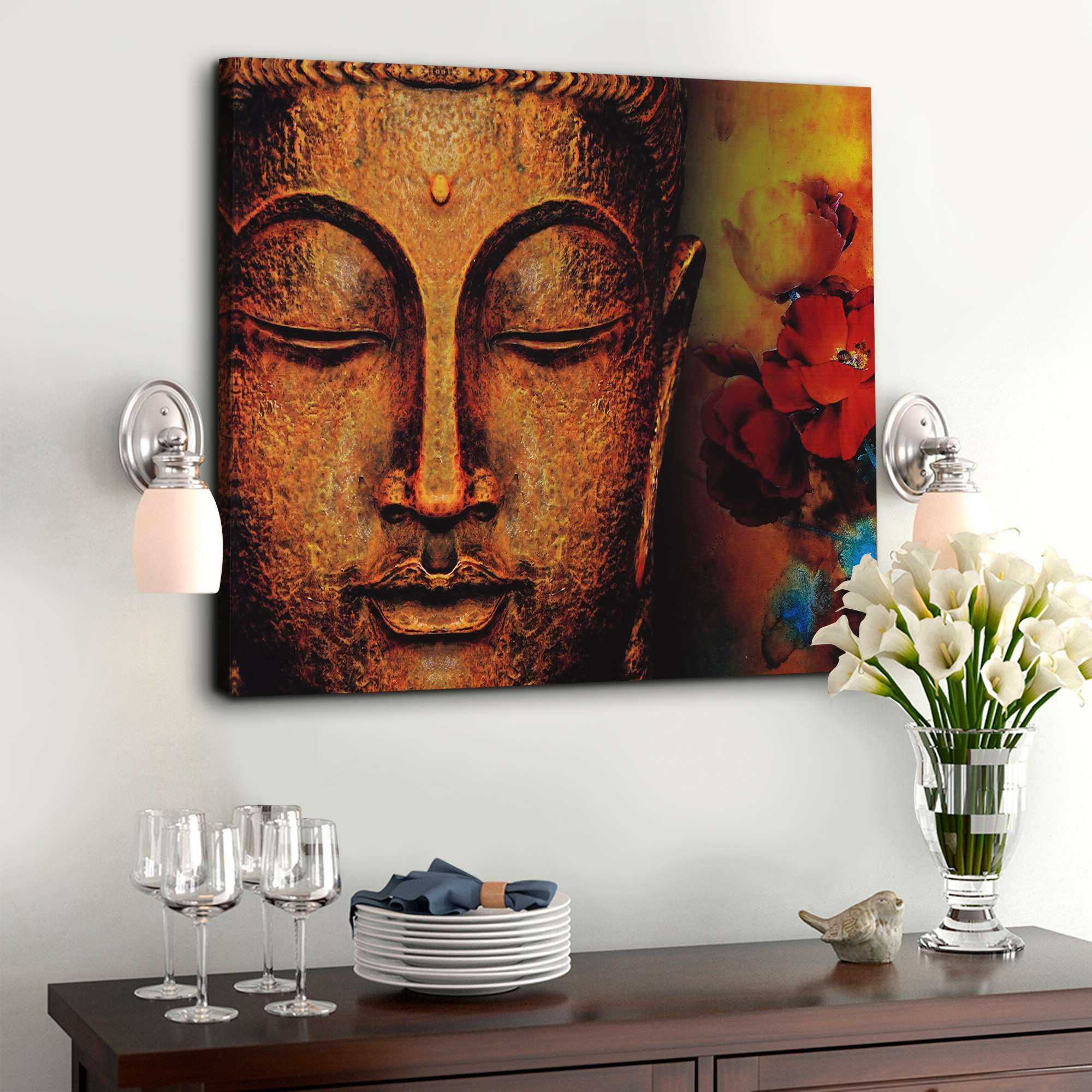 Framed Canvas Painting