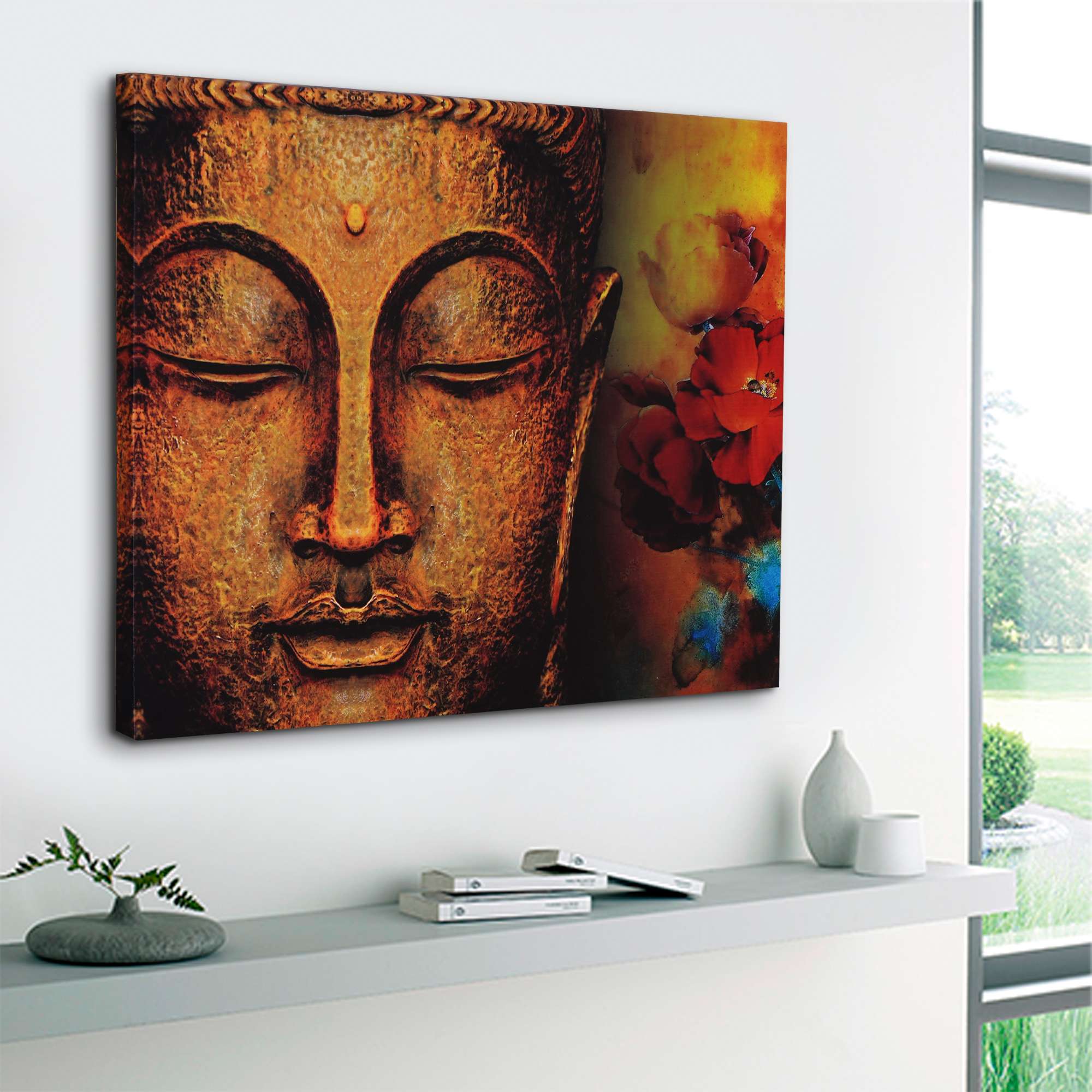 Framed Canvas Painting