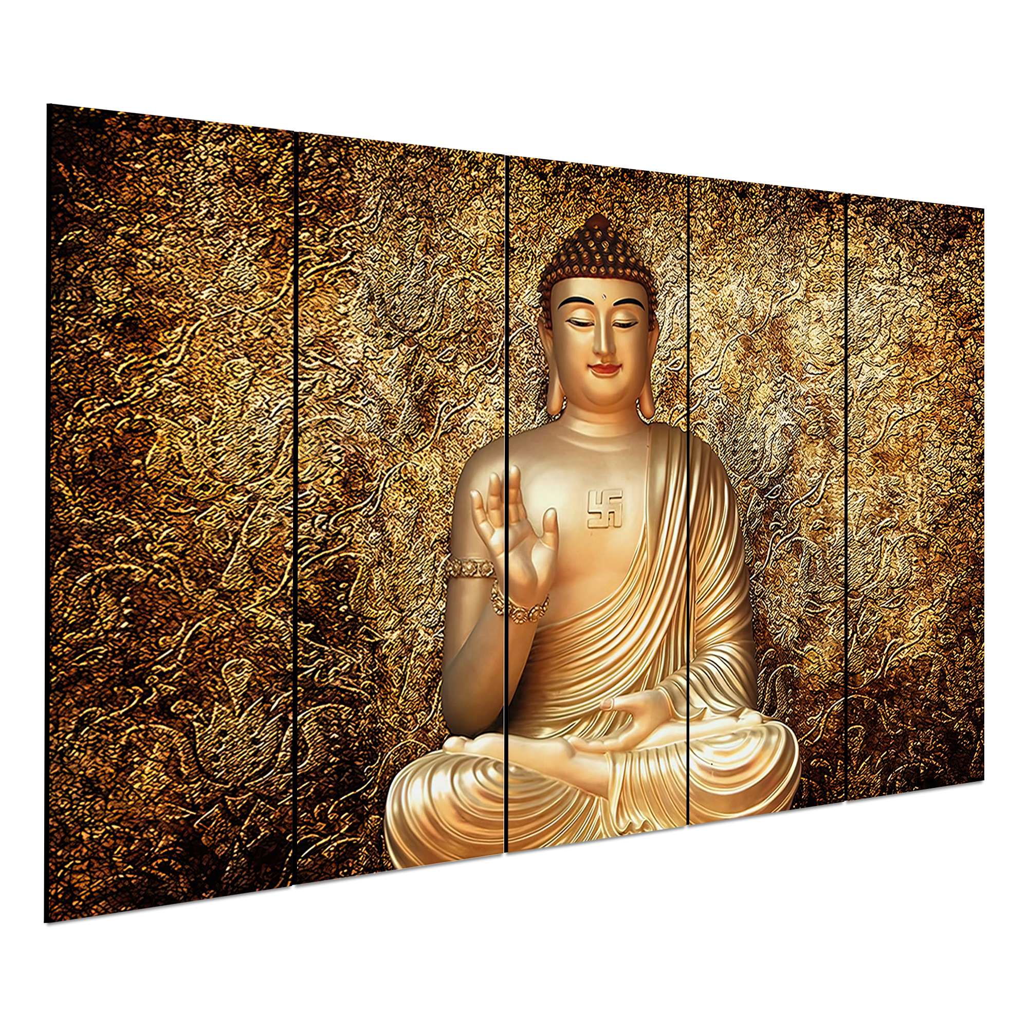 SET OF 5 DIGITAL WALL PAINTING