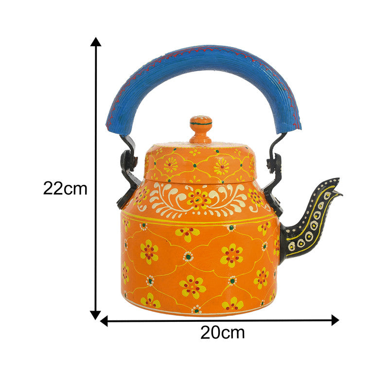 ALUMINIUM TEA KETTLE WITH 6 GLASS