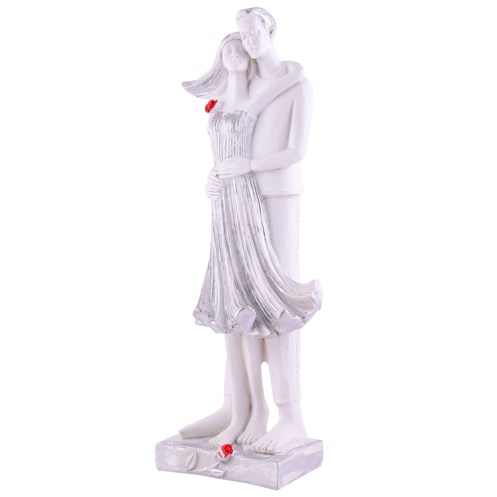 GREAT Valentine's Day Gift For Girl & Boys symbolizes true love, Romantic Gift Showpieces white