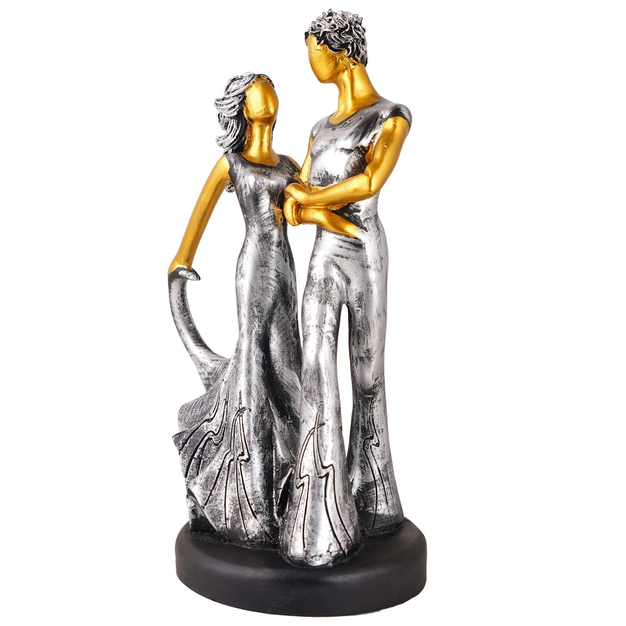 Great Valentine's Day Gift For Girl & Boys symbolizes true love, Romantic Gift Showpieces silver Golden