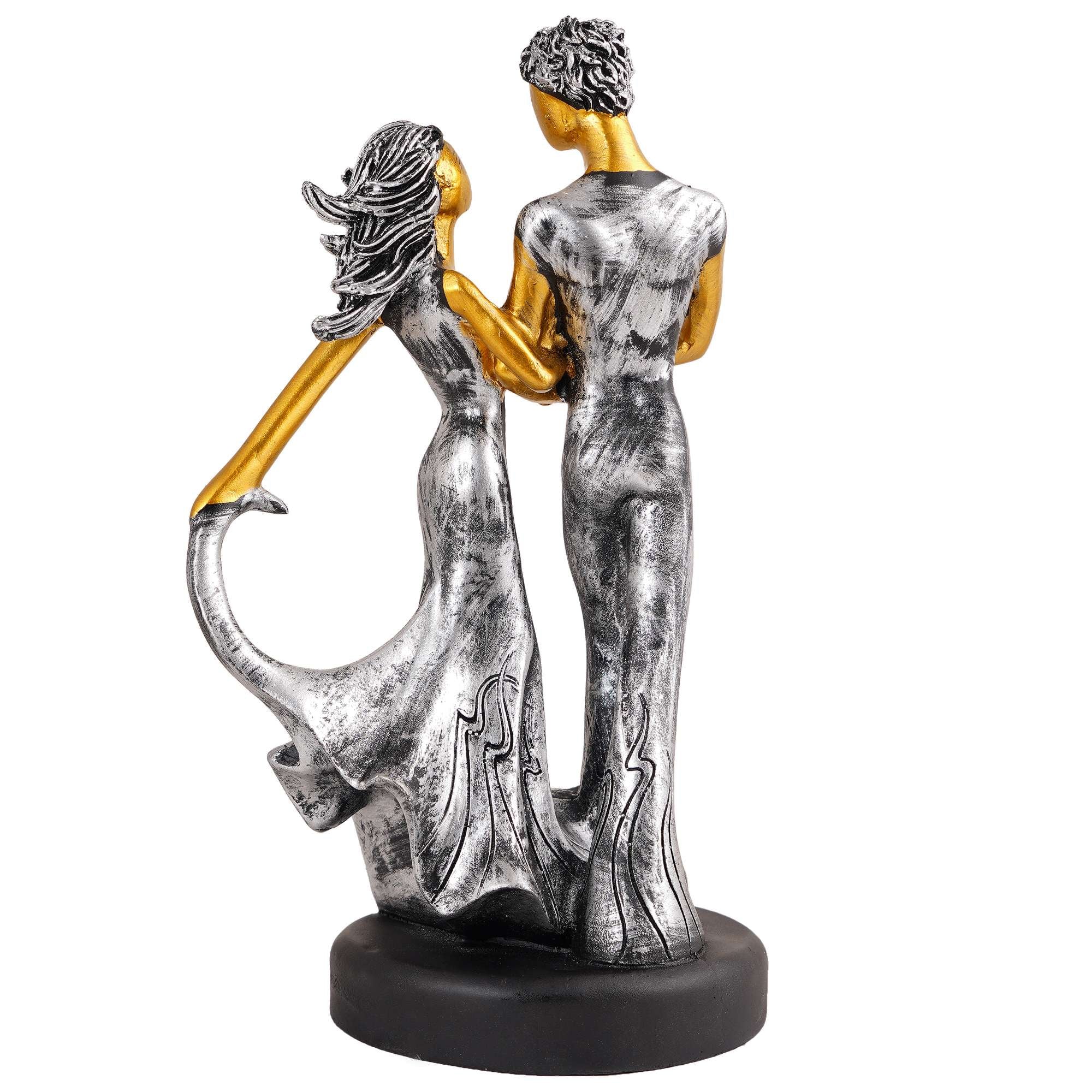 Great Valentine's Day Gift For Girl & Boys symbolizes true love, Romantic Gift Showpieces silver Golden