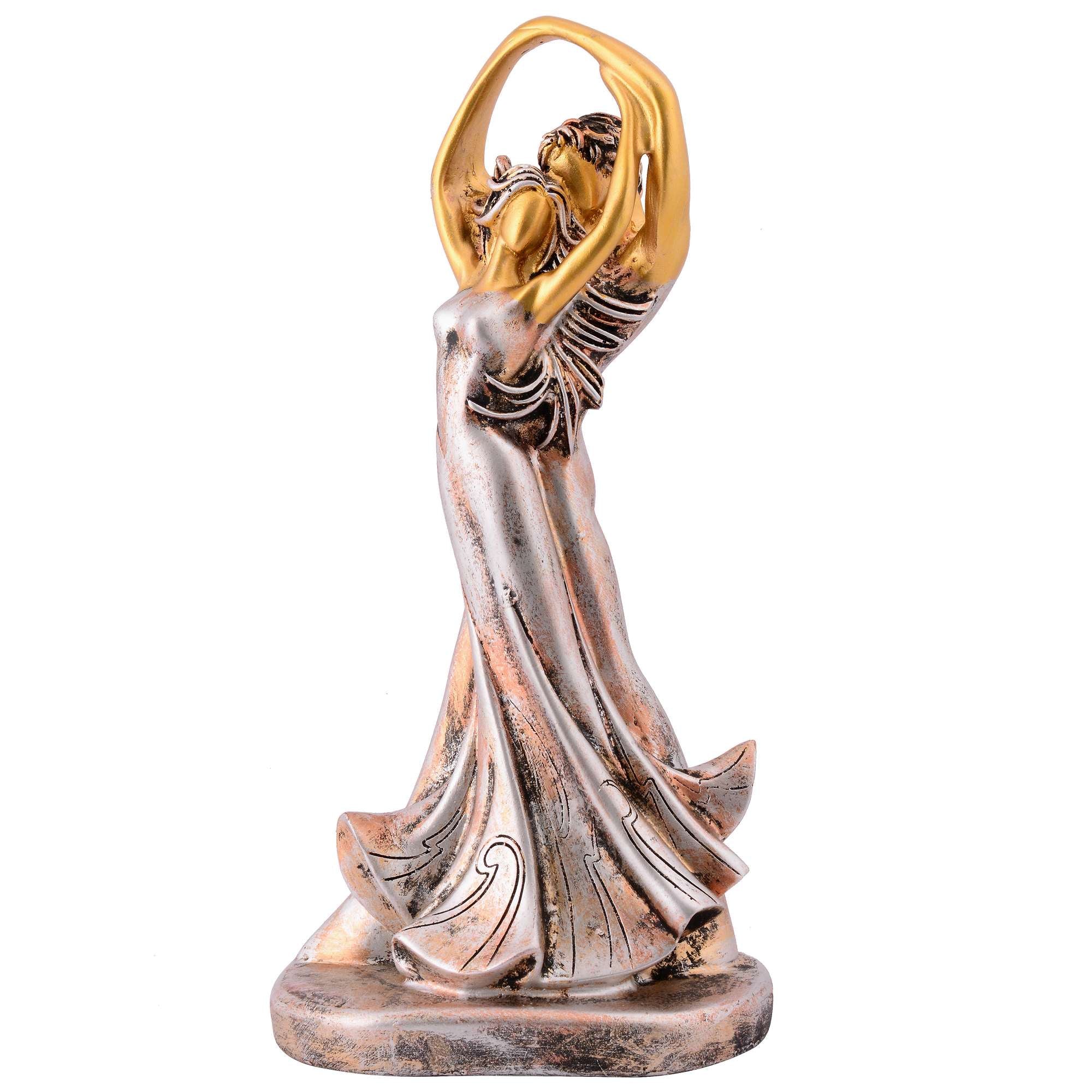 GREAT Valentine's Day Gift For Girl & Boys symbolizes true love, Romantic Gift Showpieces golden silver