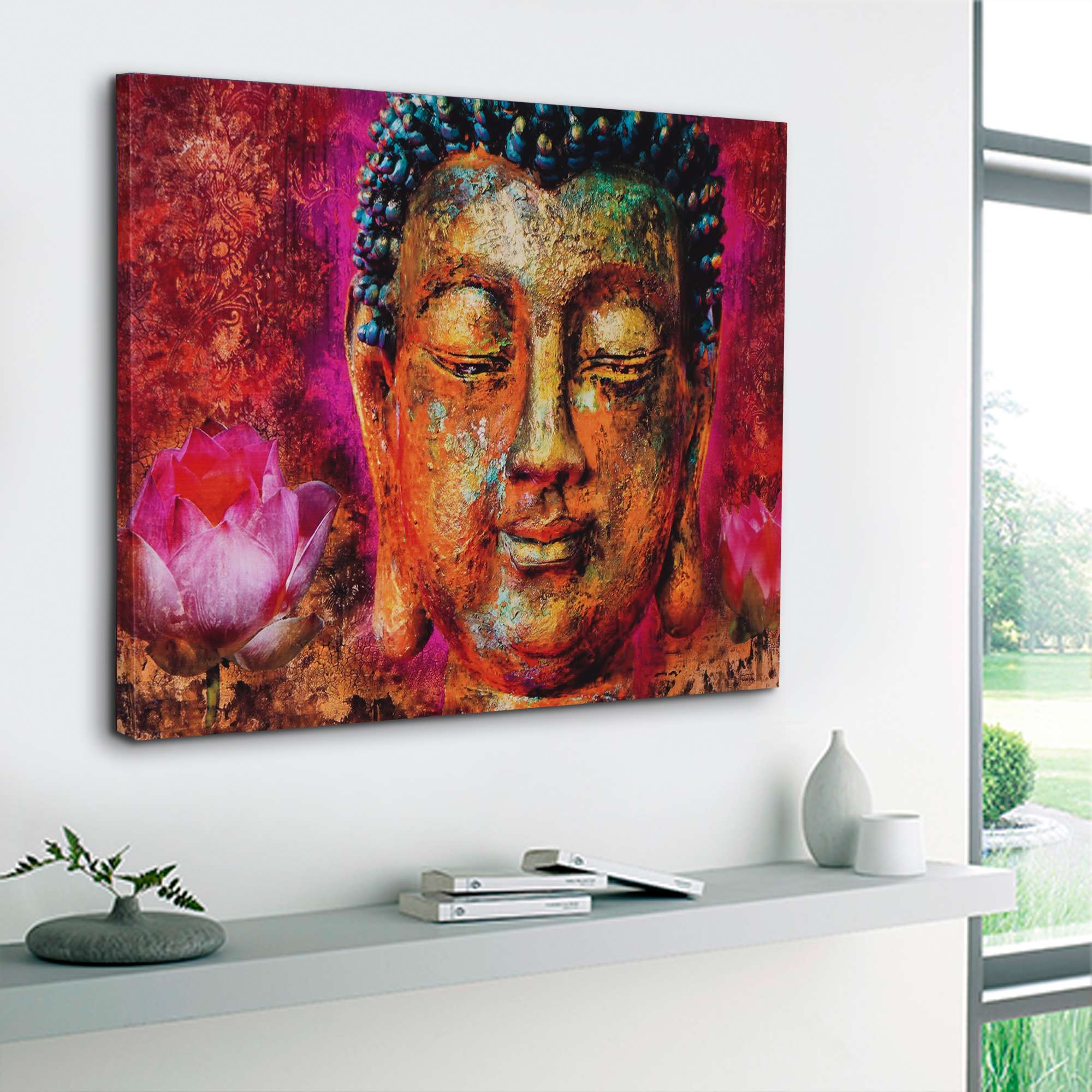 Framed Canvas Painting