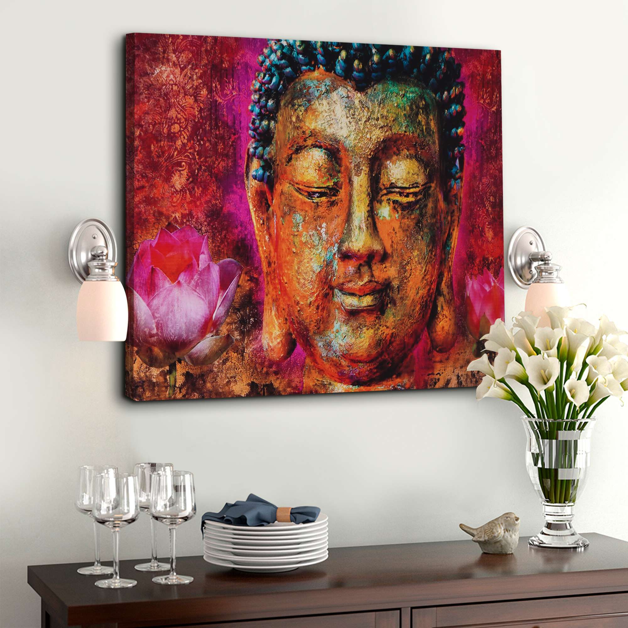 Framed Canvas Painting
