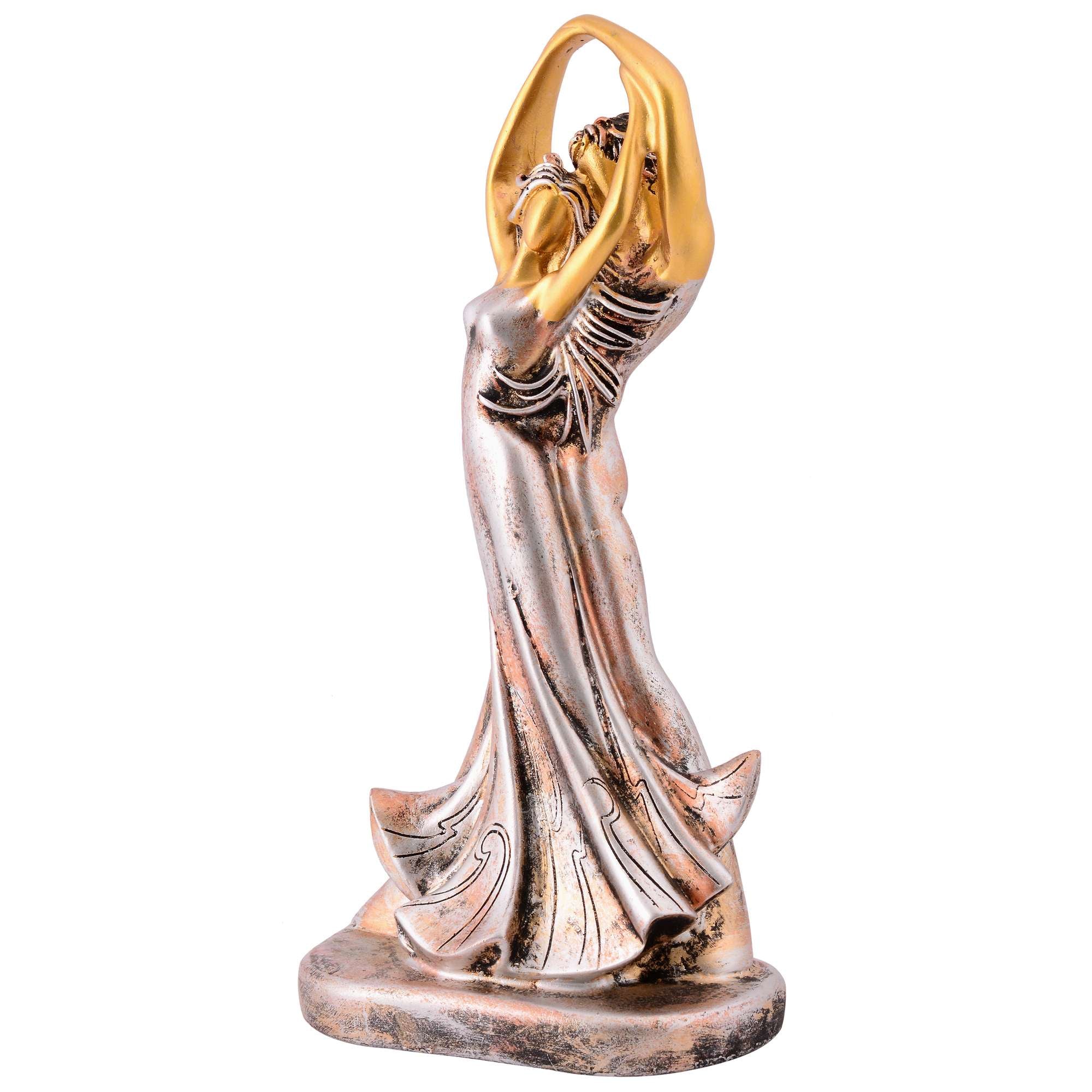 Great Valentine's Day Gift For Girl & Boys symbolizes true love, Romantic Gift Showpieces brown Golden