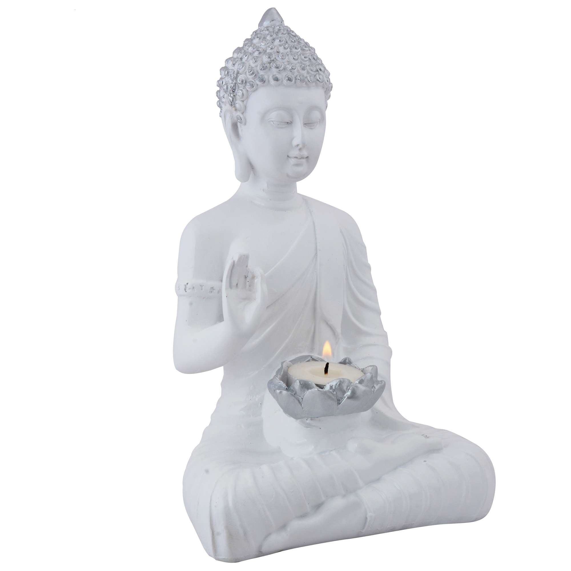 Buddha Idol Statue Showpiece Gift Gifting Item Polystone Home Decor Decoration