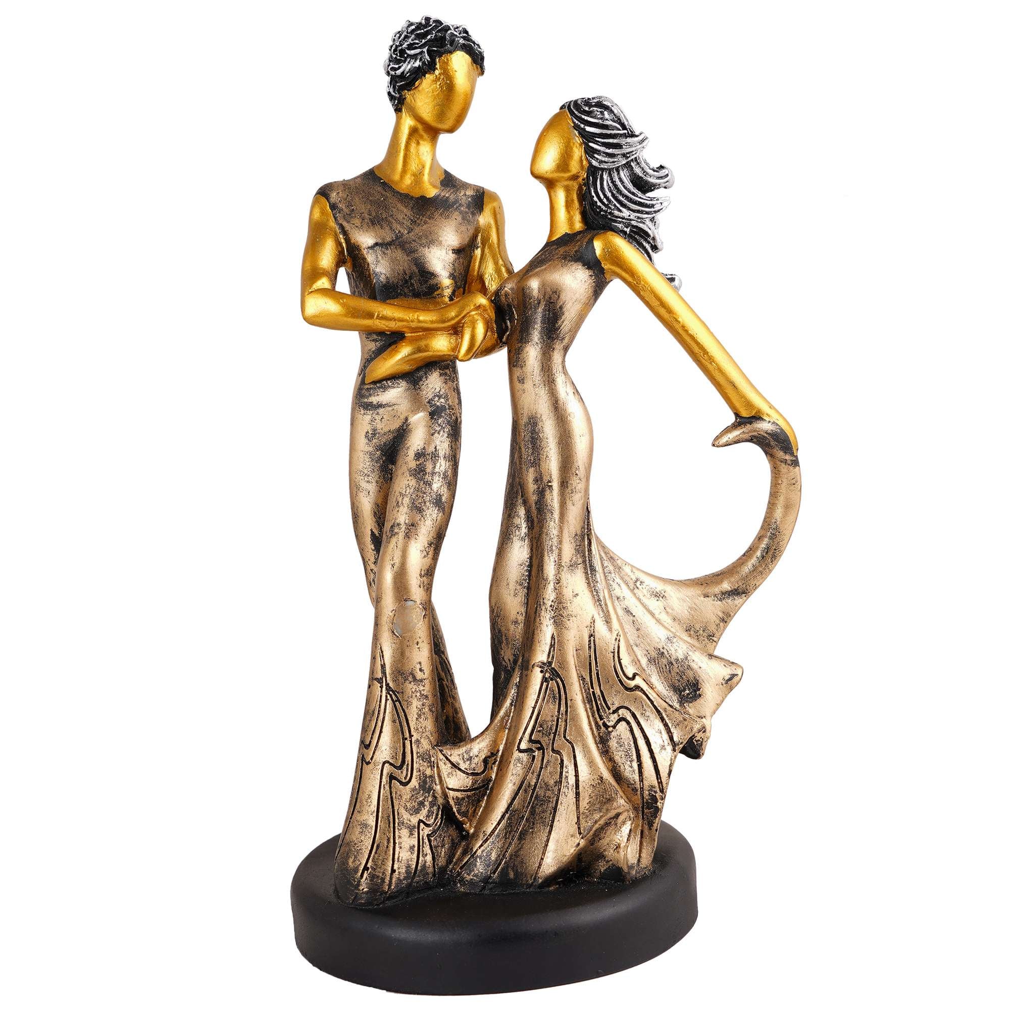 Great Valentine's Day Gift For Girl & Boys symbolizes true love, Romantic Gift Showpieces Golden