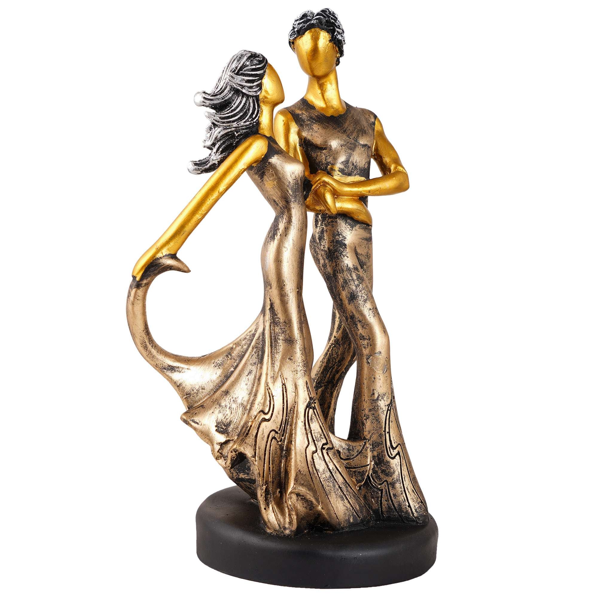 Great Valentine's Day Gift For Girl & Boys symbolizes true love, Romantic Gift Showpieces Golden