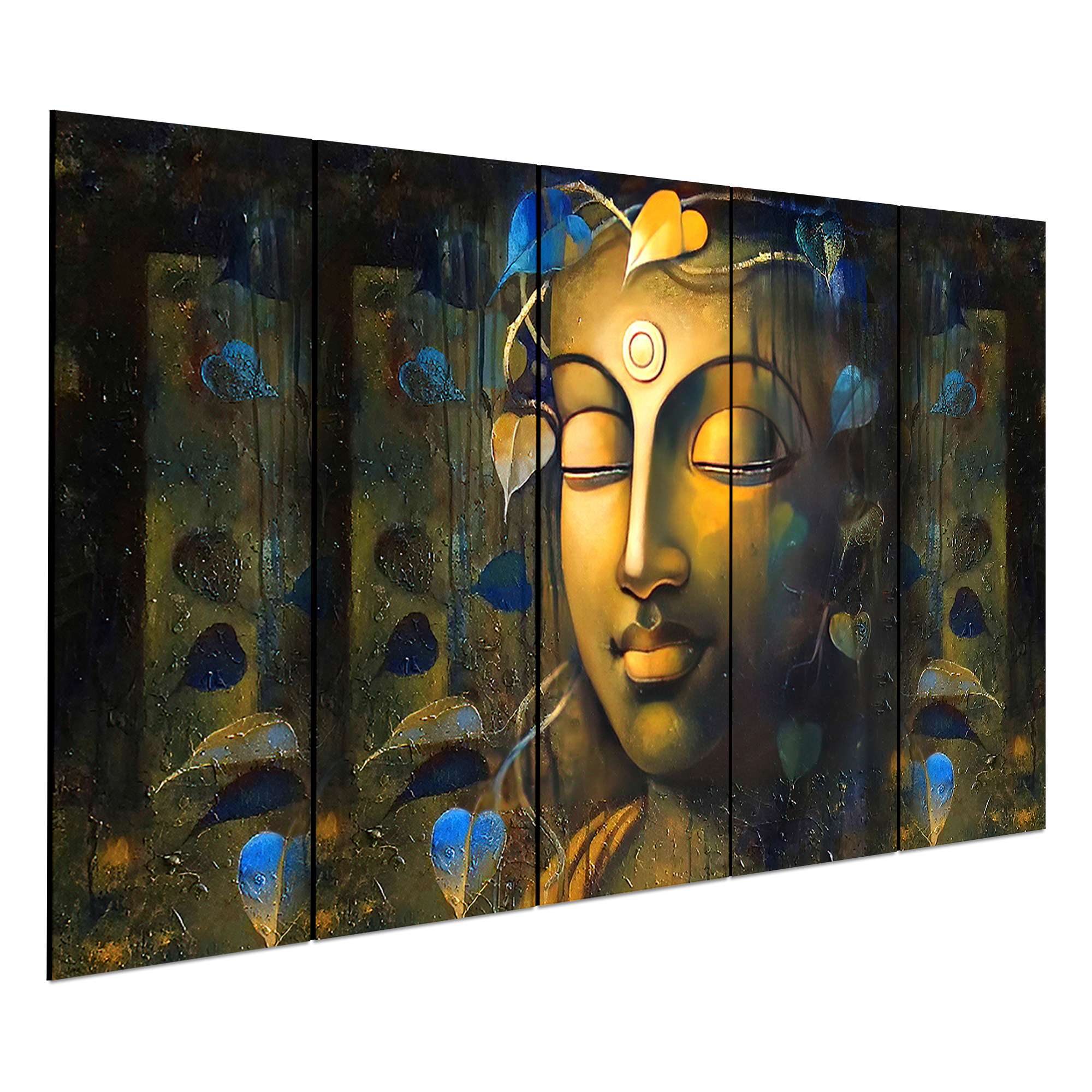 SET OF 5 DIGITAL WALL PAINTING