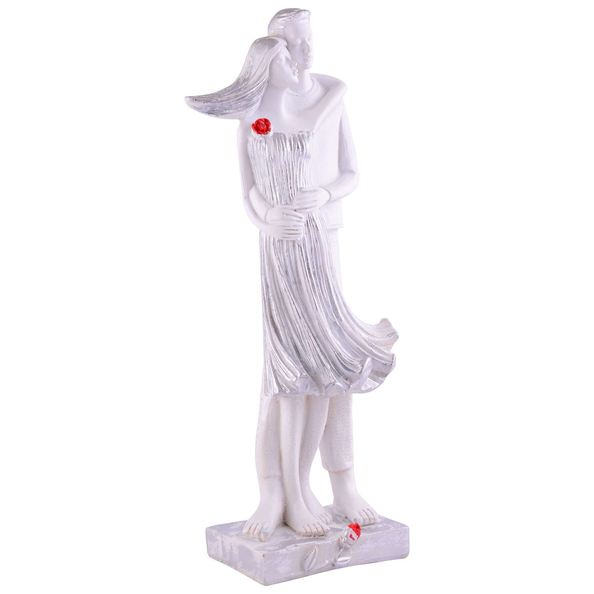 GREAT Valentine's Day Gift For Girl & Boys symbolizes true love, Romantic Gift Showpieces white