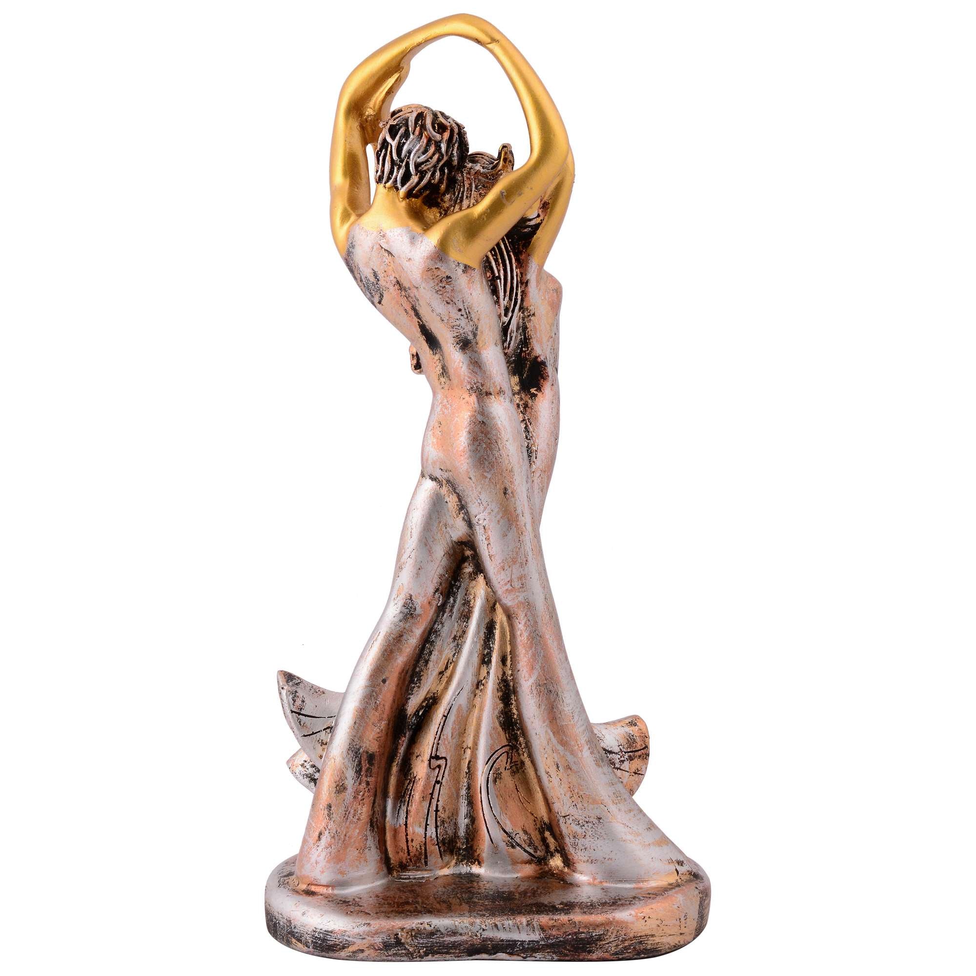 GREAT Valentine's Day Gift For Girl & Boys symbolizes true love, Romantic Gift Showpieces golden silver