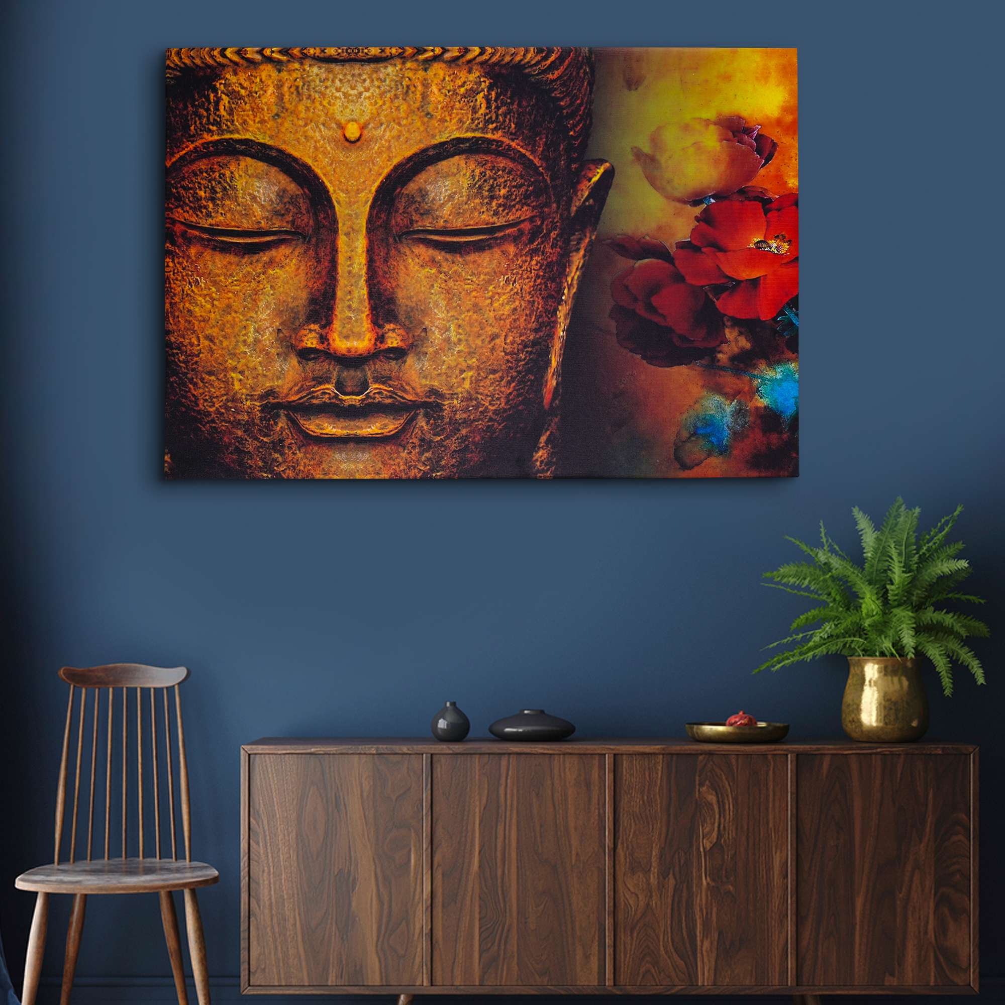 Framed Canvas Painting