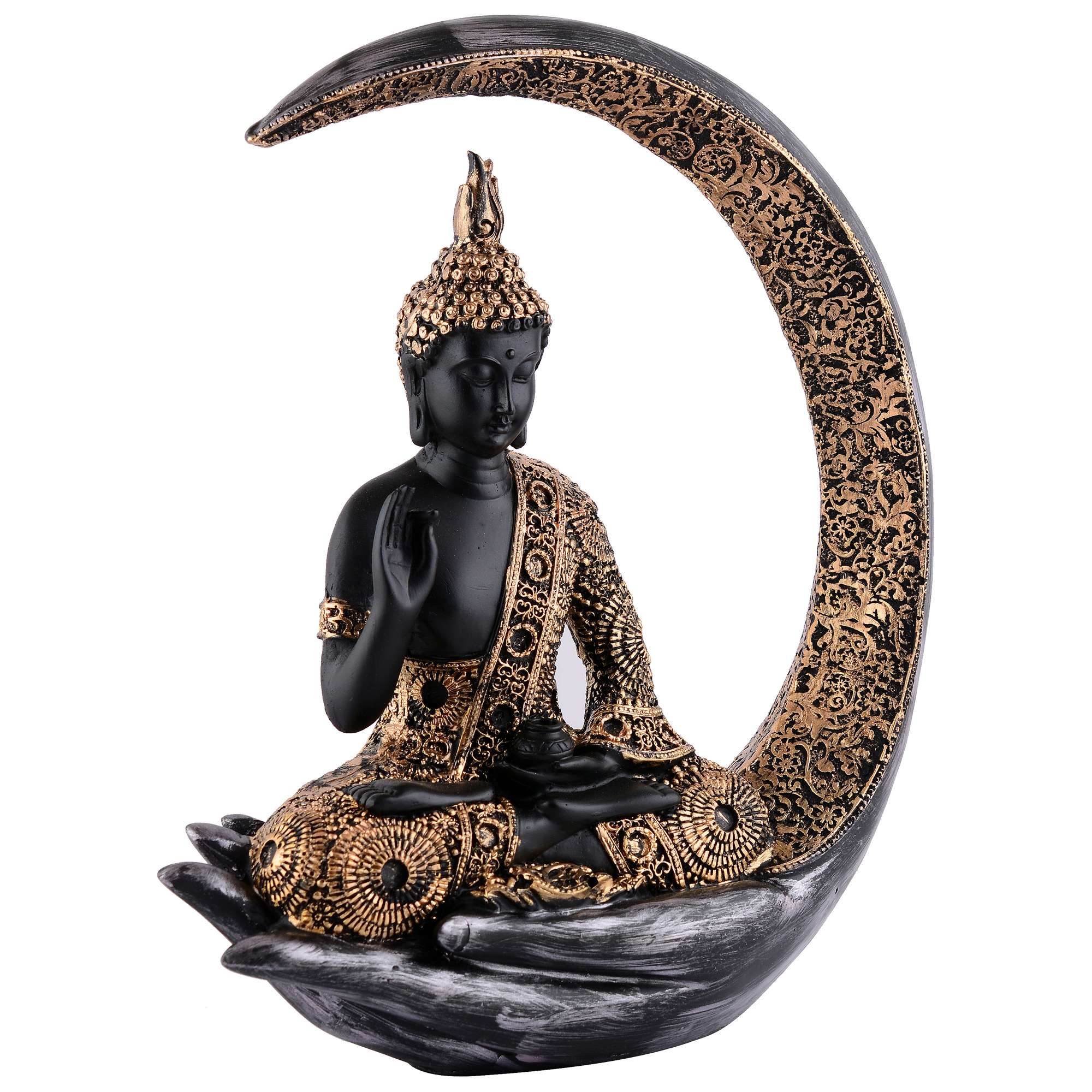 Buddha Idol Statue Showpiece Gift Gifting Item Polystone Home Decor Decoration