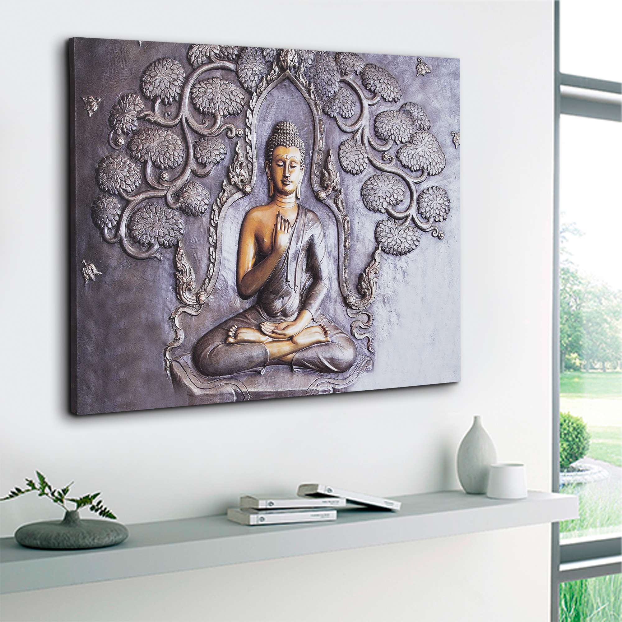 Framed Canvas Painting
