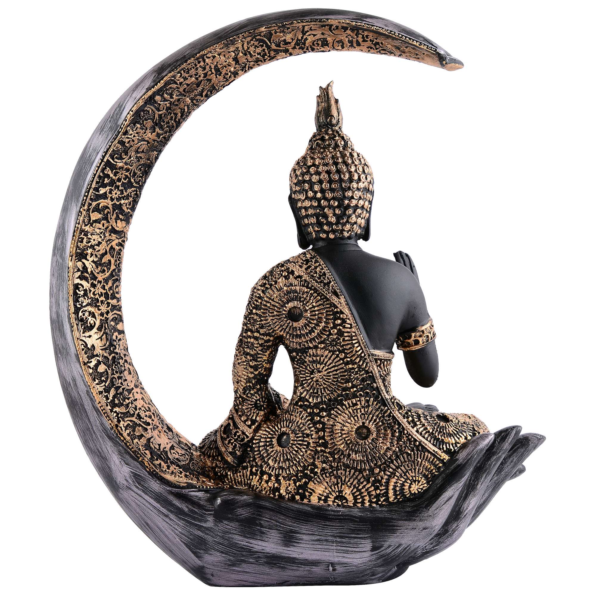 Buddha Idol Statue Showpiece Gift Gifting Item Polystone Home Decor Decoration