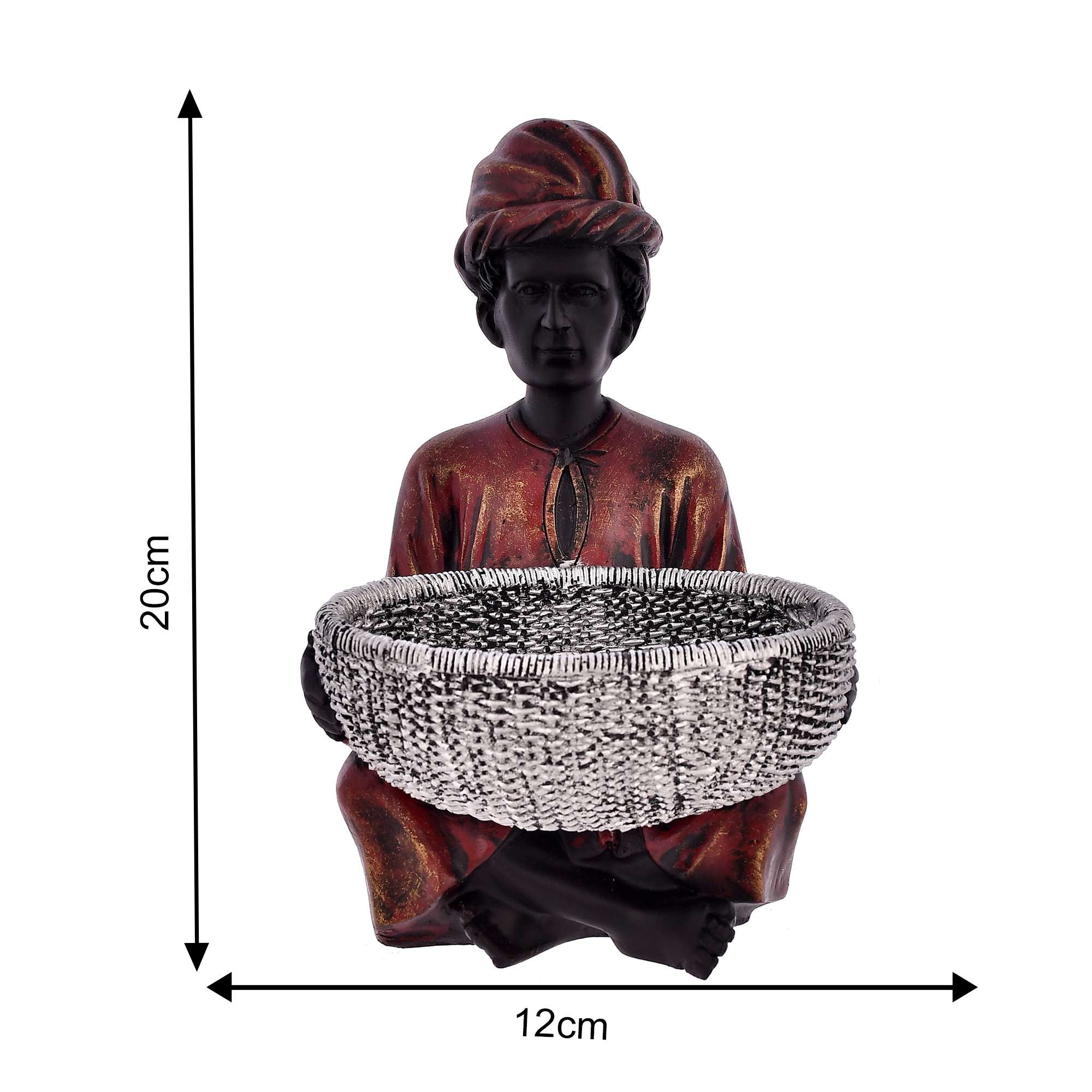 BASKET MEN STATUE